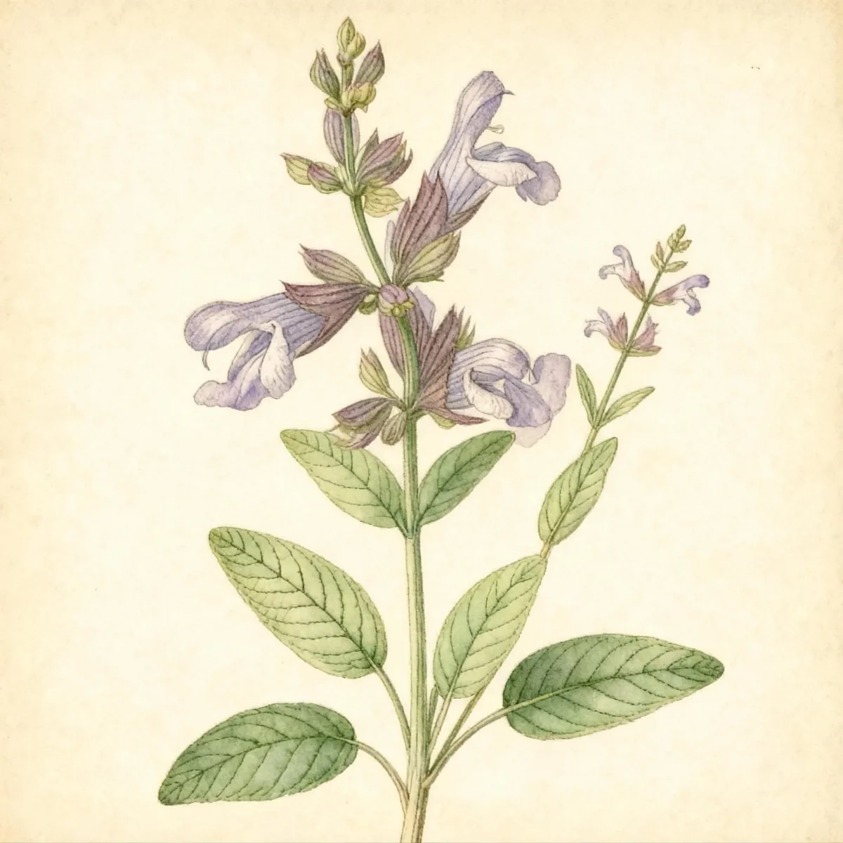 Common sage (Salvia officinalis)
