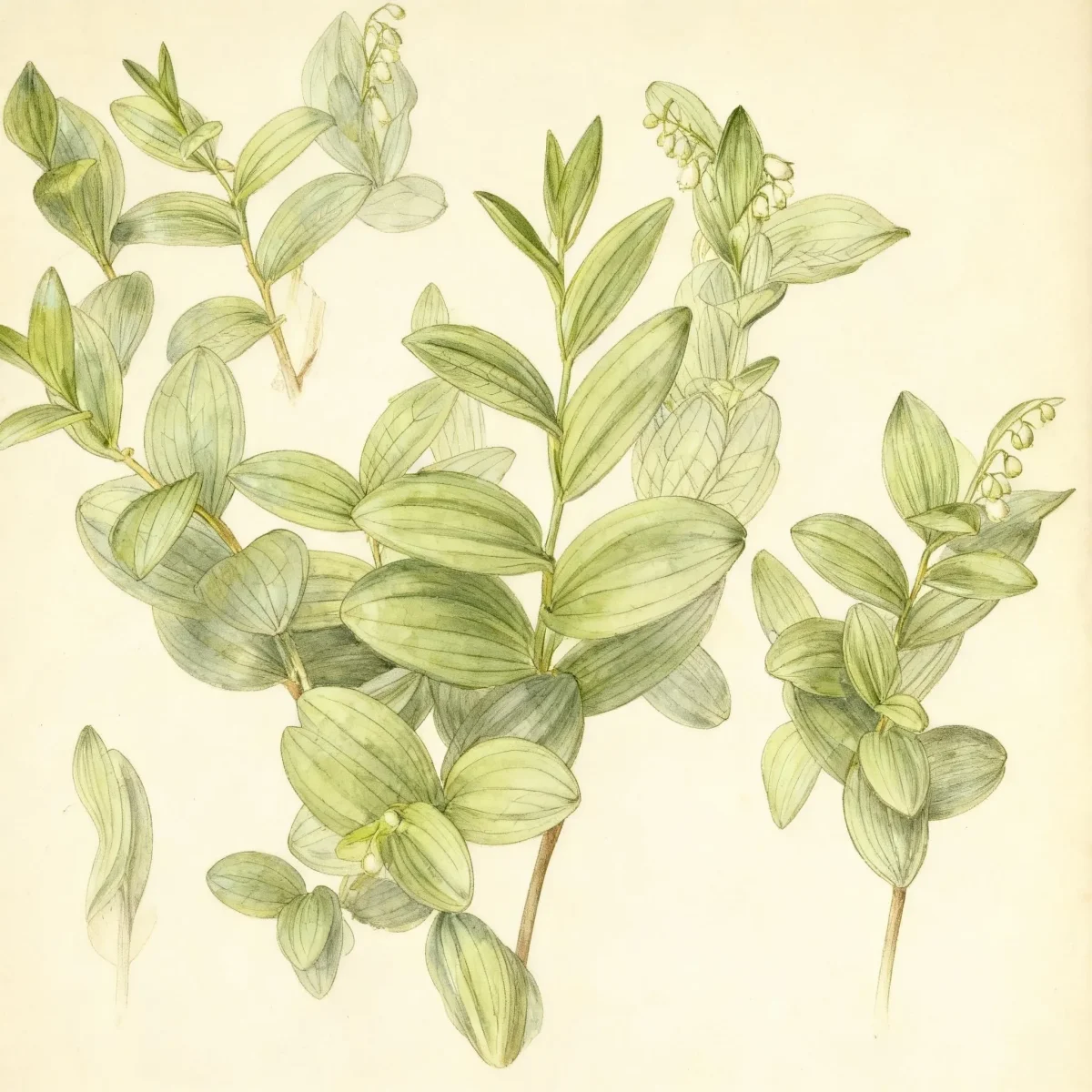 Dwarf Solomon's seal (Polygonatum humile)