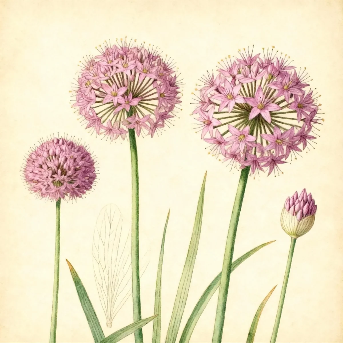 Prairie onion (Allium stellatum)
