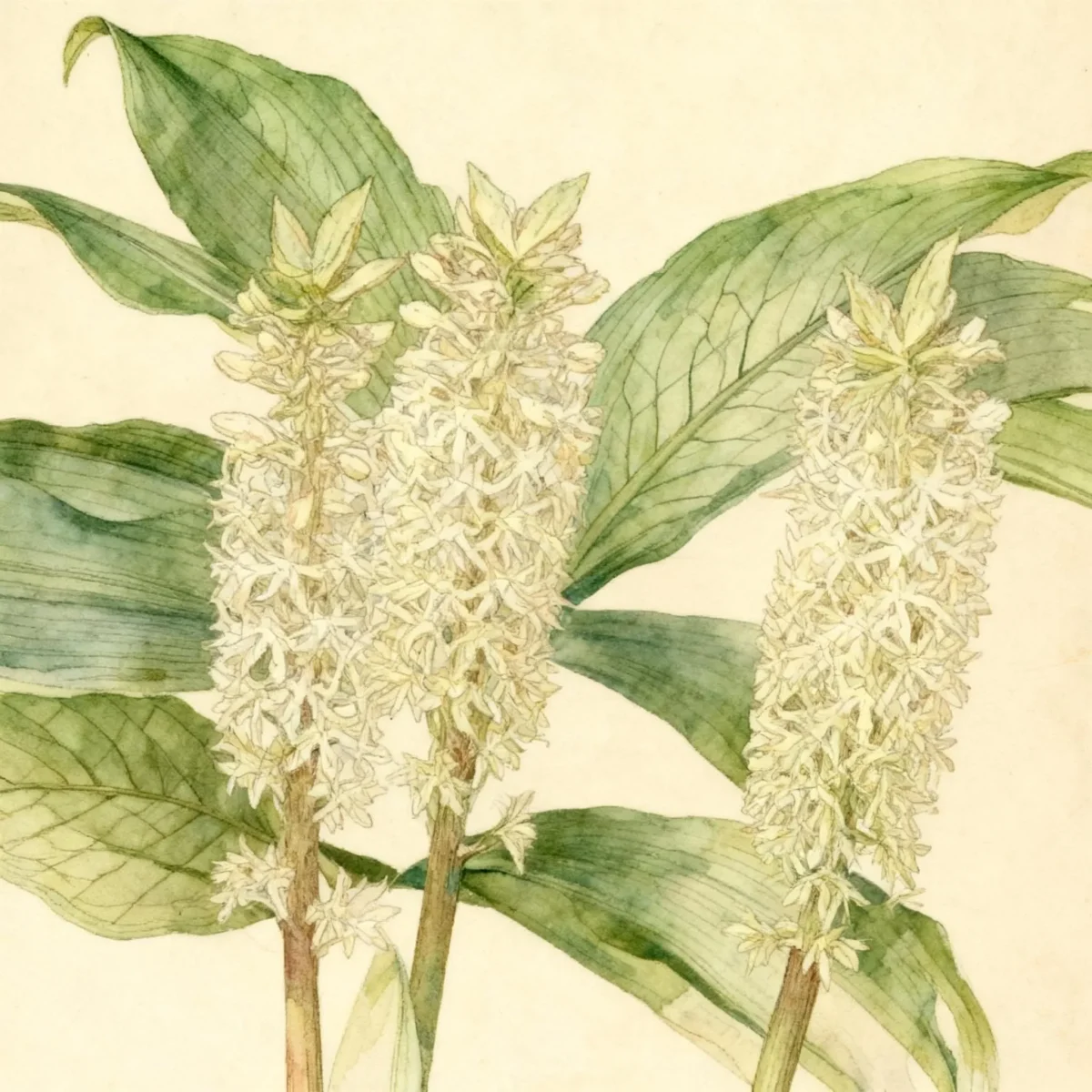 Pineapple lily (Eucomis comosa)