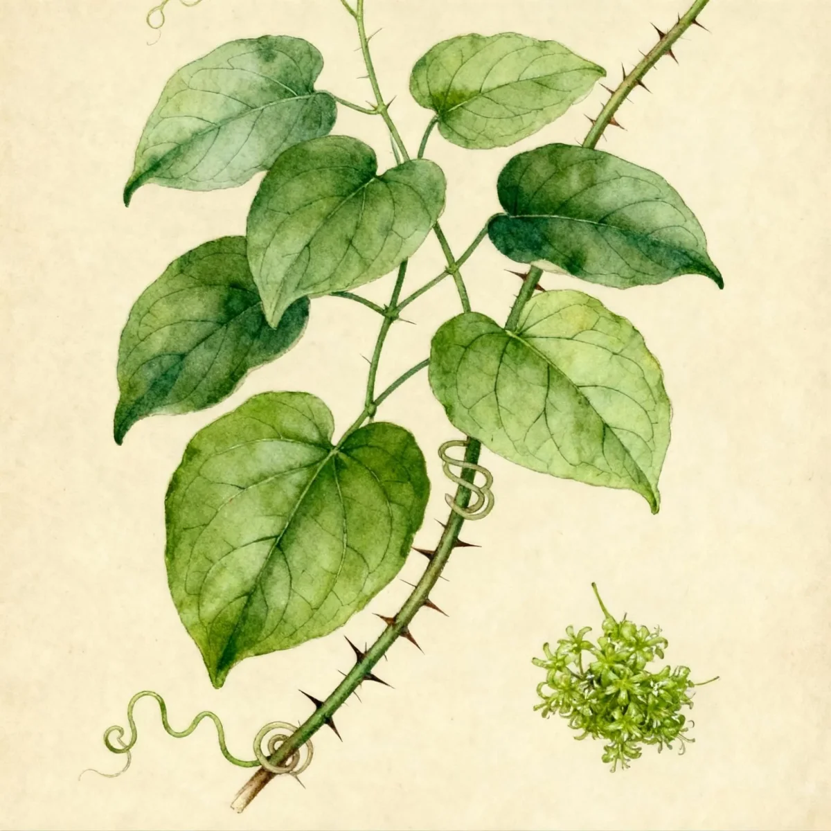 Sarsaparilla plant