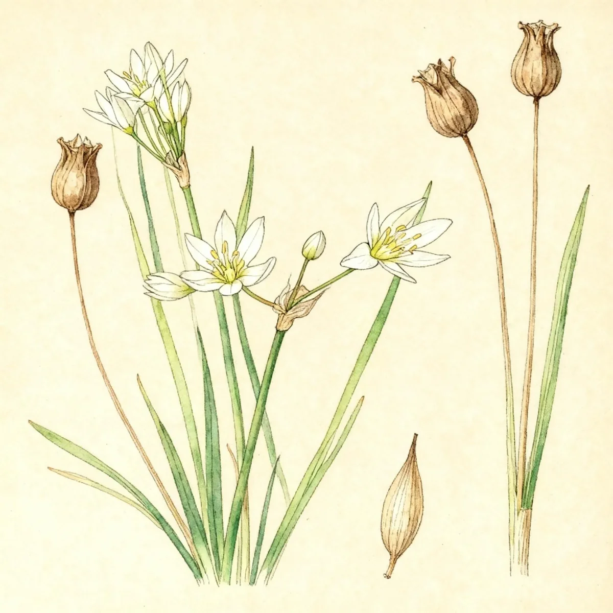 False garlic (Nothoscordum bivalve)