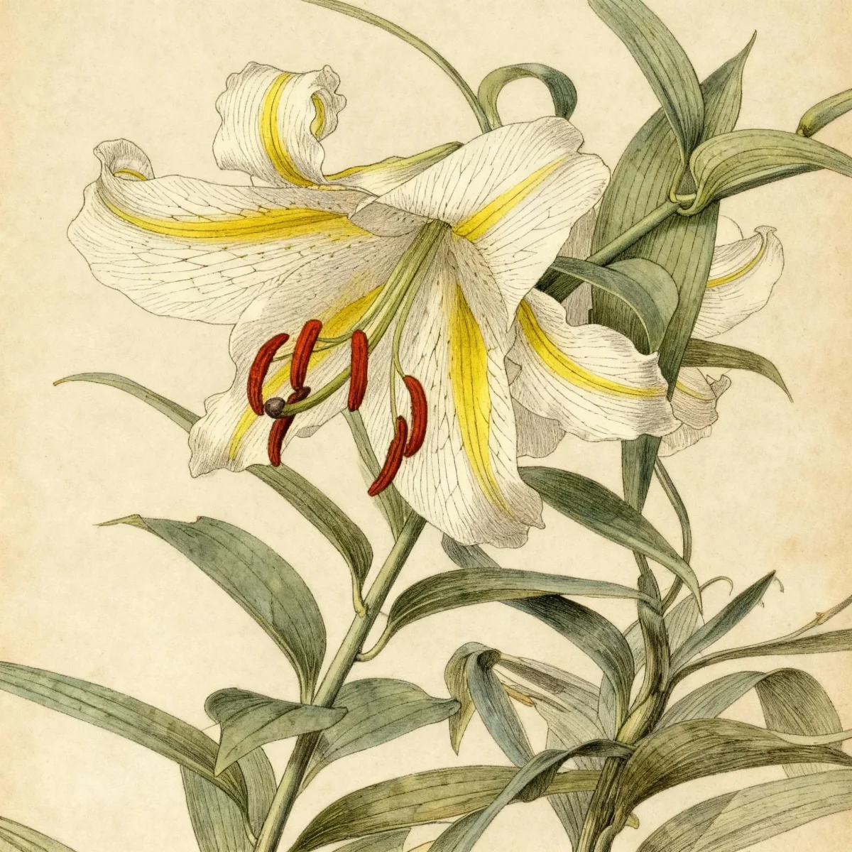 Golden-rayed lily