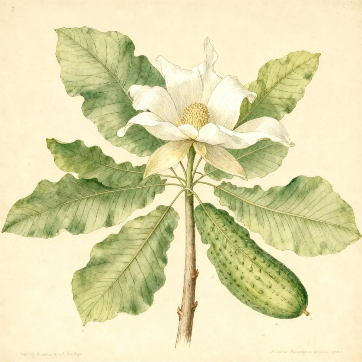 Large-leaved cucumber tree