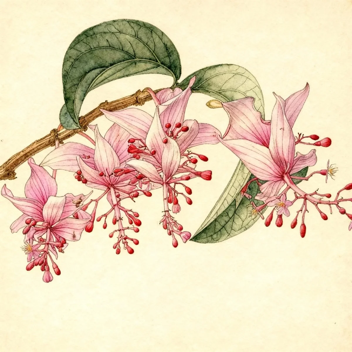 Showy medinilla (Medinilla magnifica)