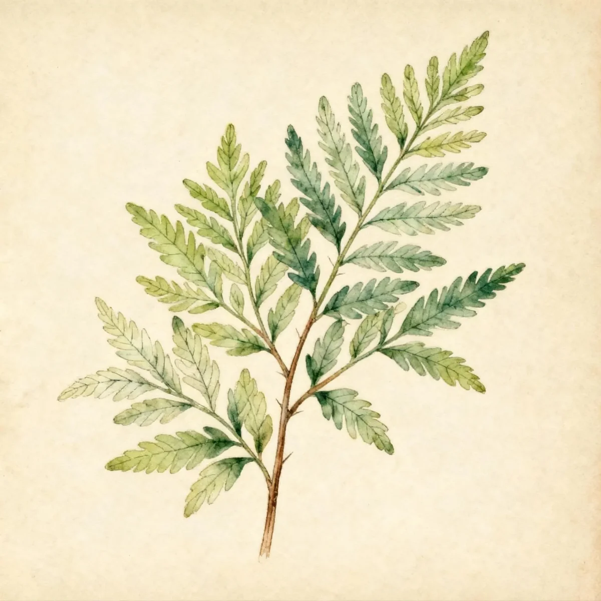 Sweet fern (Comptonia peregrina)