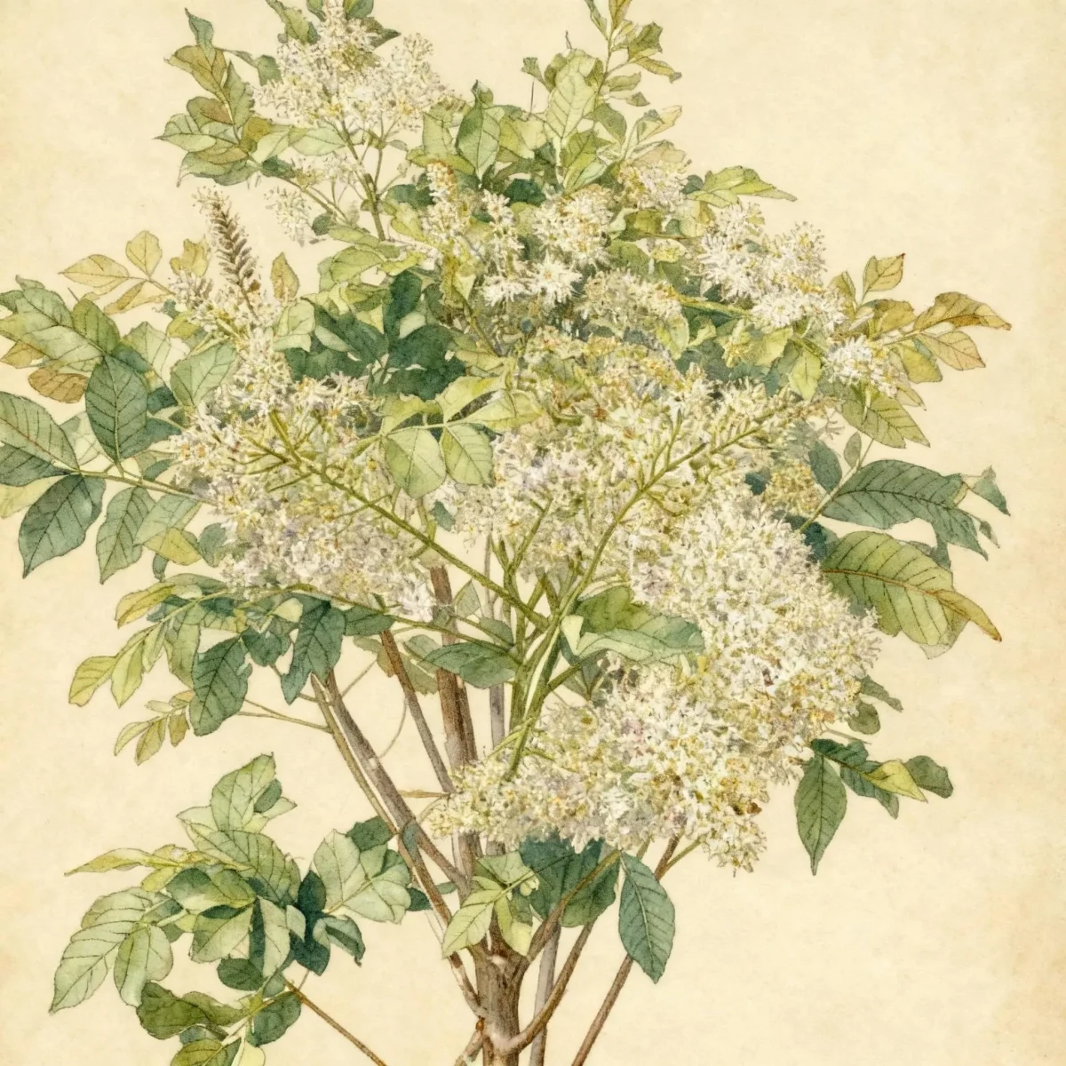 Flowering ash (Fraxinus ornus)