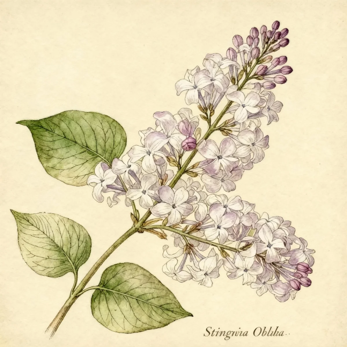 Lilac (Syringa oblata)