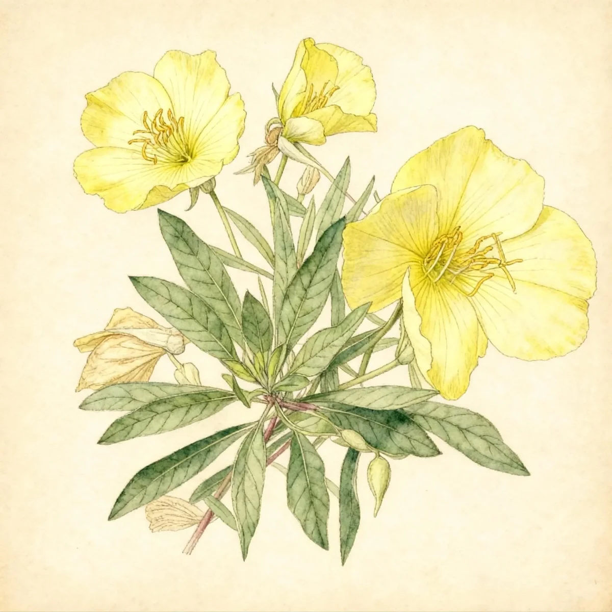 Missouri evening primrose (Oenothera macrocarpa)