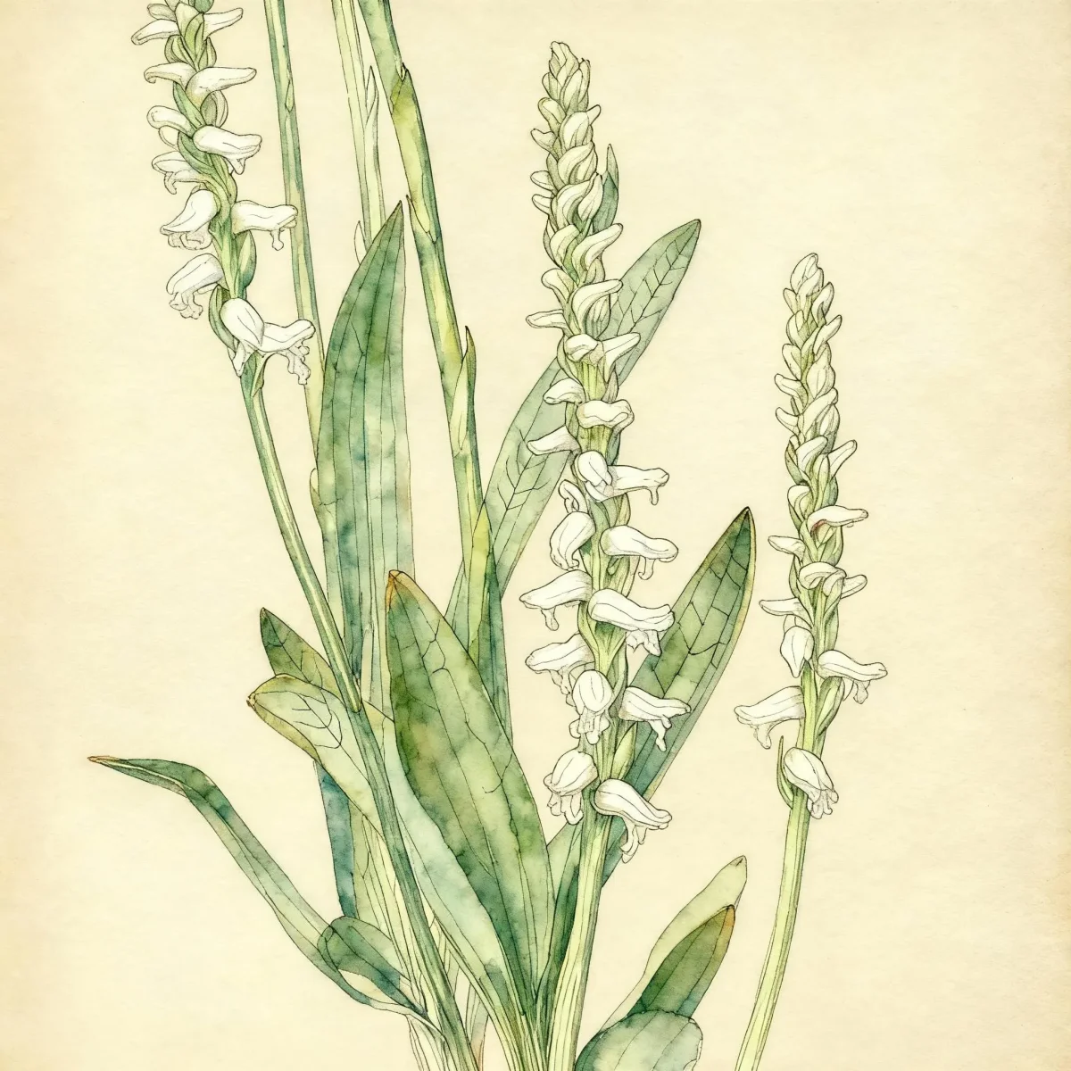 Common ladies' tresses (Spiranthes odorata)