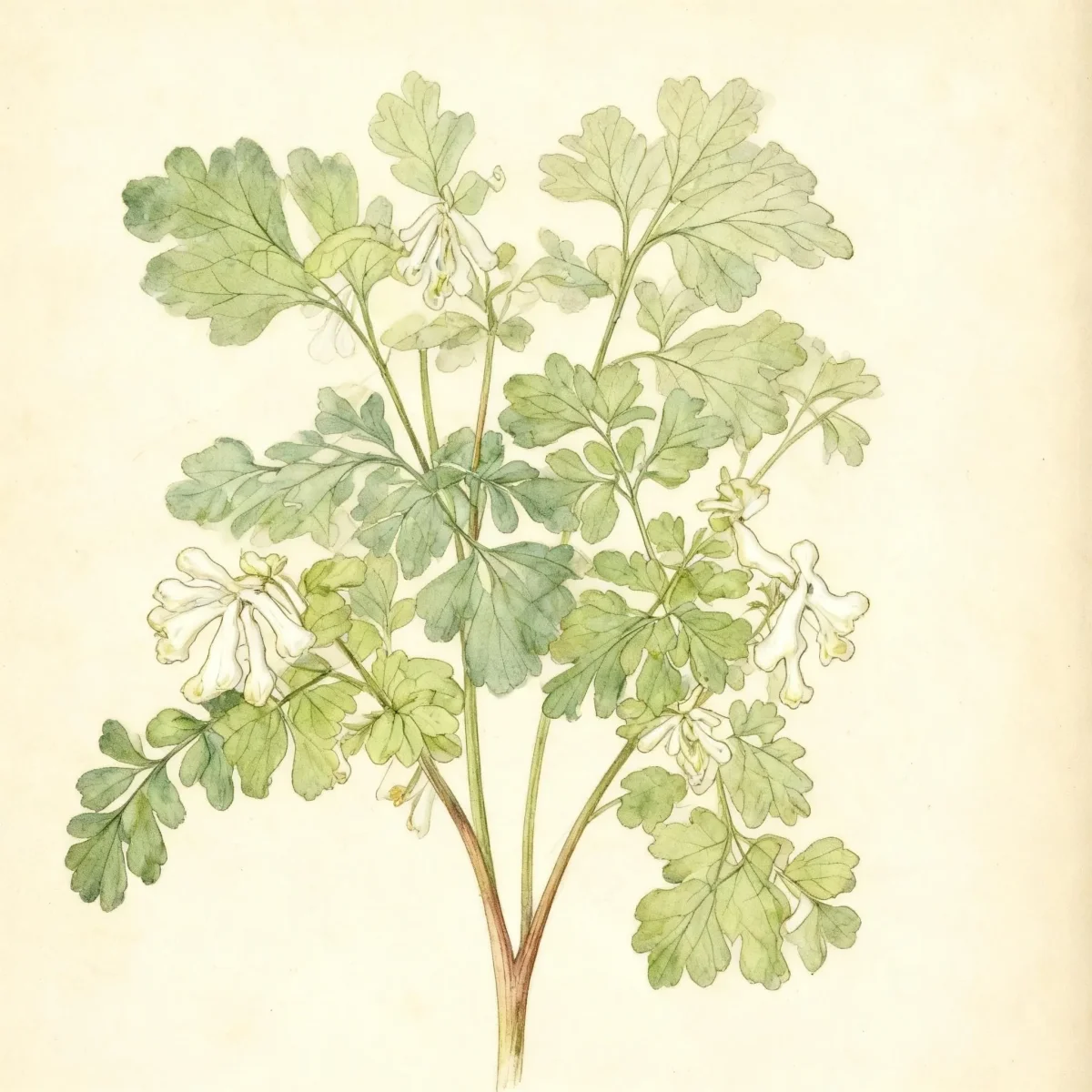 Corydalis (Corydalis ochroleuca)