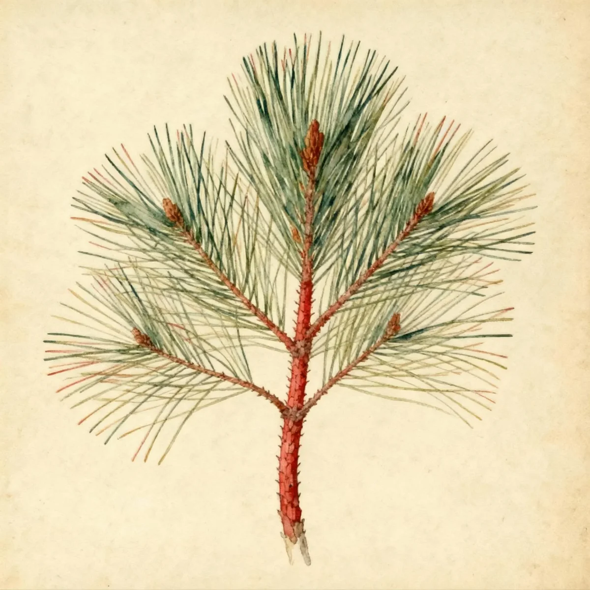 Japanese red pine (Pinus densiflora)