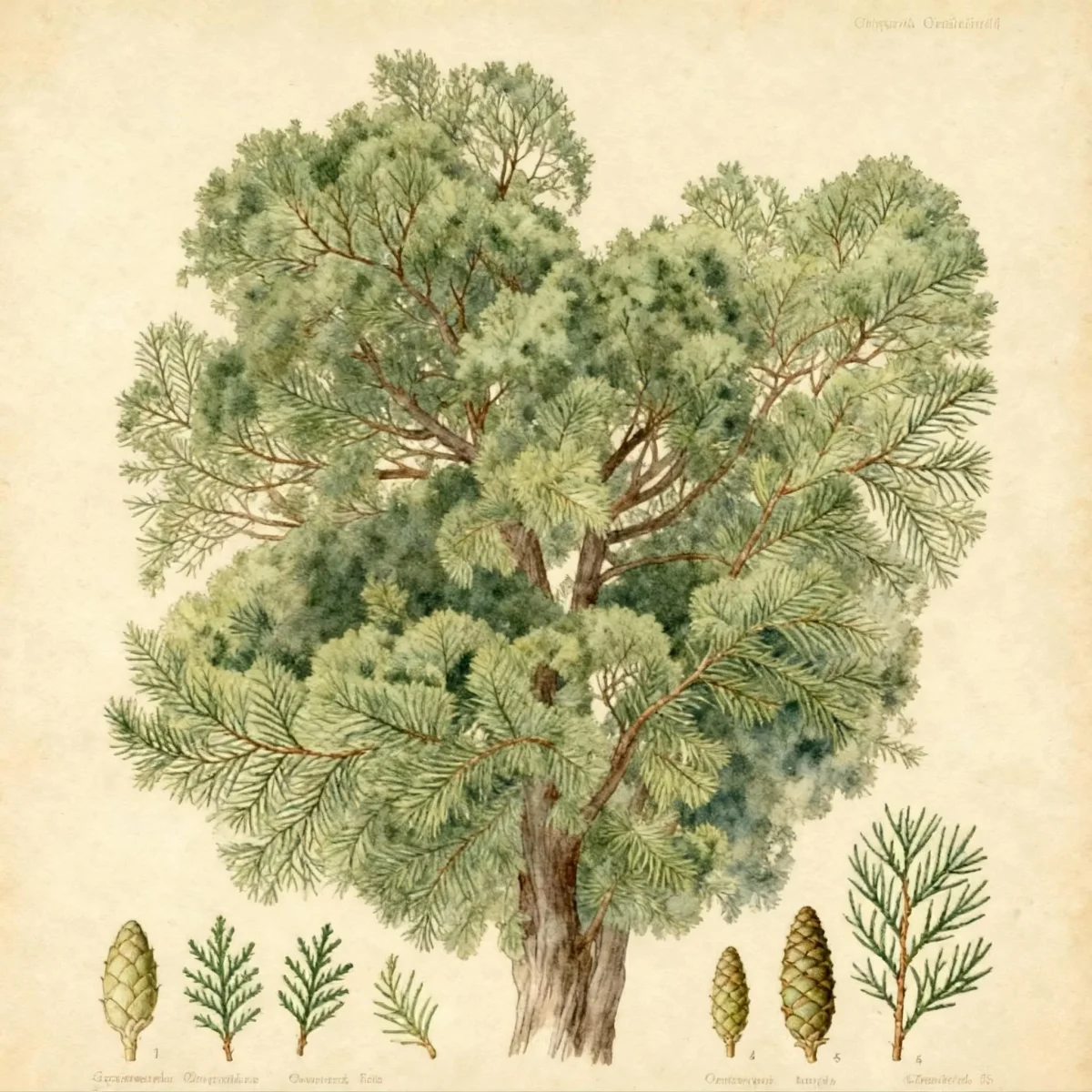 Oriental arborvitae (Platycladus orientalis)