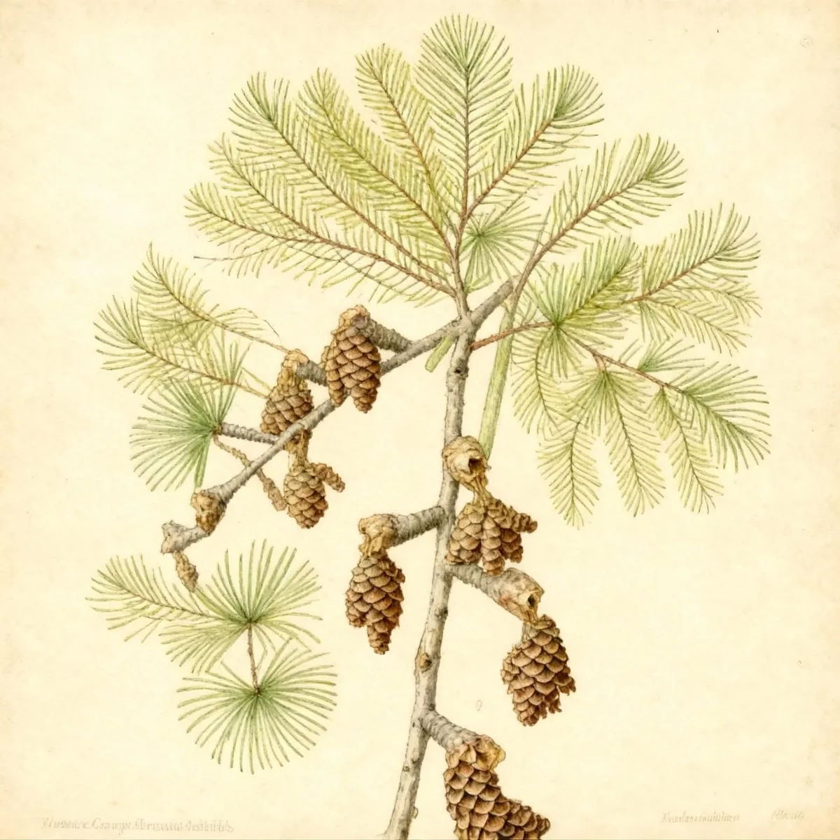Golden larch (Pseudolarix amabilis)