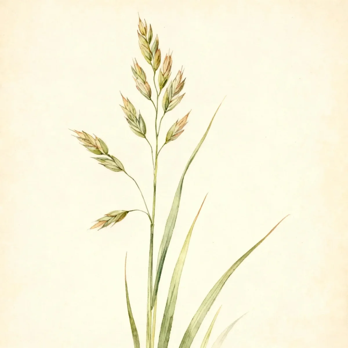 Rough meadow grass (Poa trivialis)