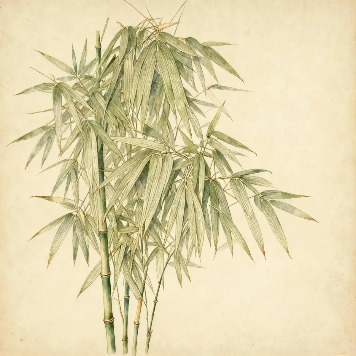 Hardy bamboo (Fargesia rufa)