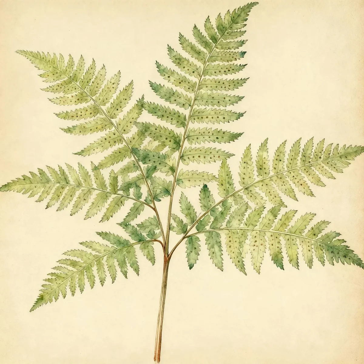 Hay-scented fern (Dennstaedtia punctilobula)