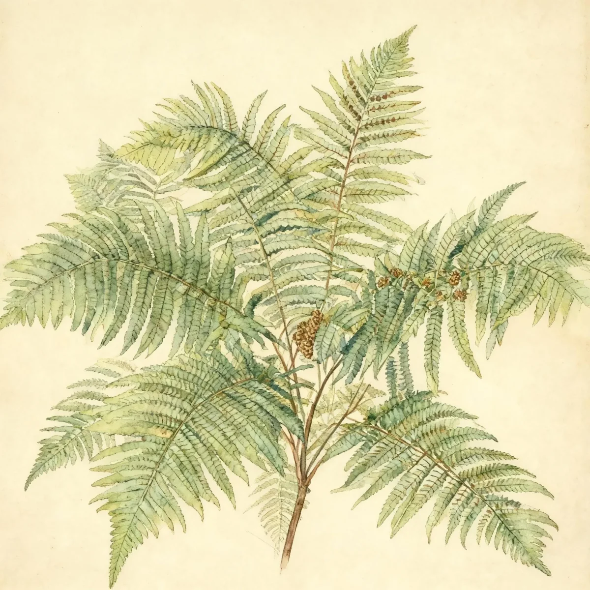 Male fern (Dryopteris filix-mas)