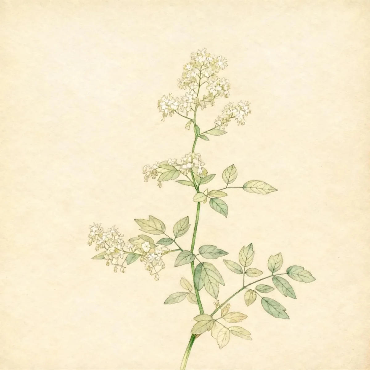 Meadow rue (Thalictrum dasycarpum)