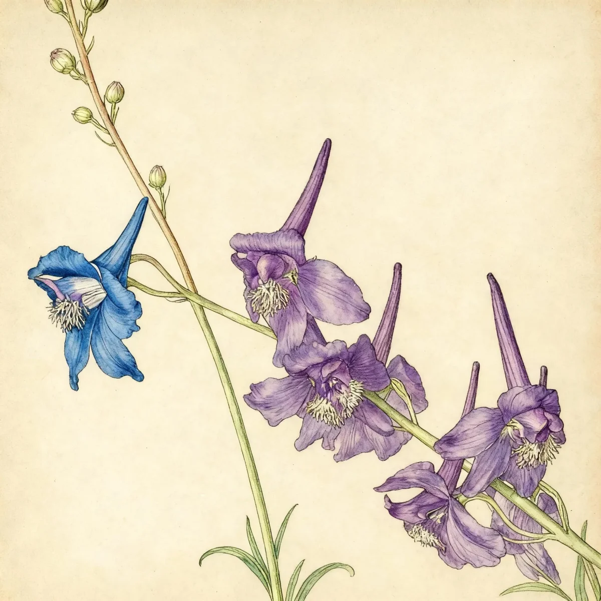 Trelease's larkspur (Delphinium treleasei)