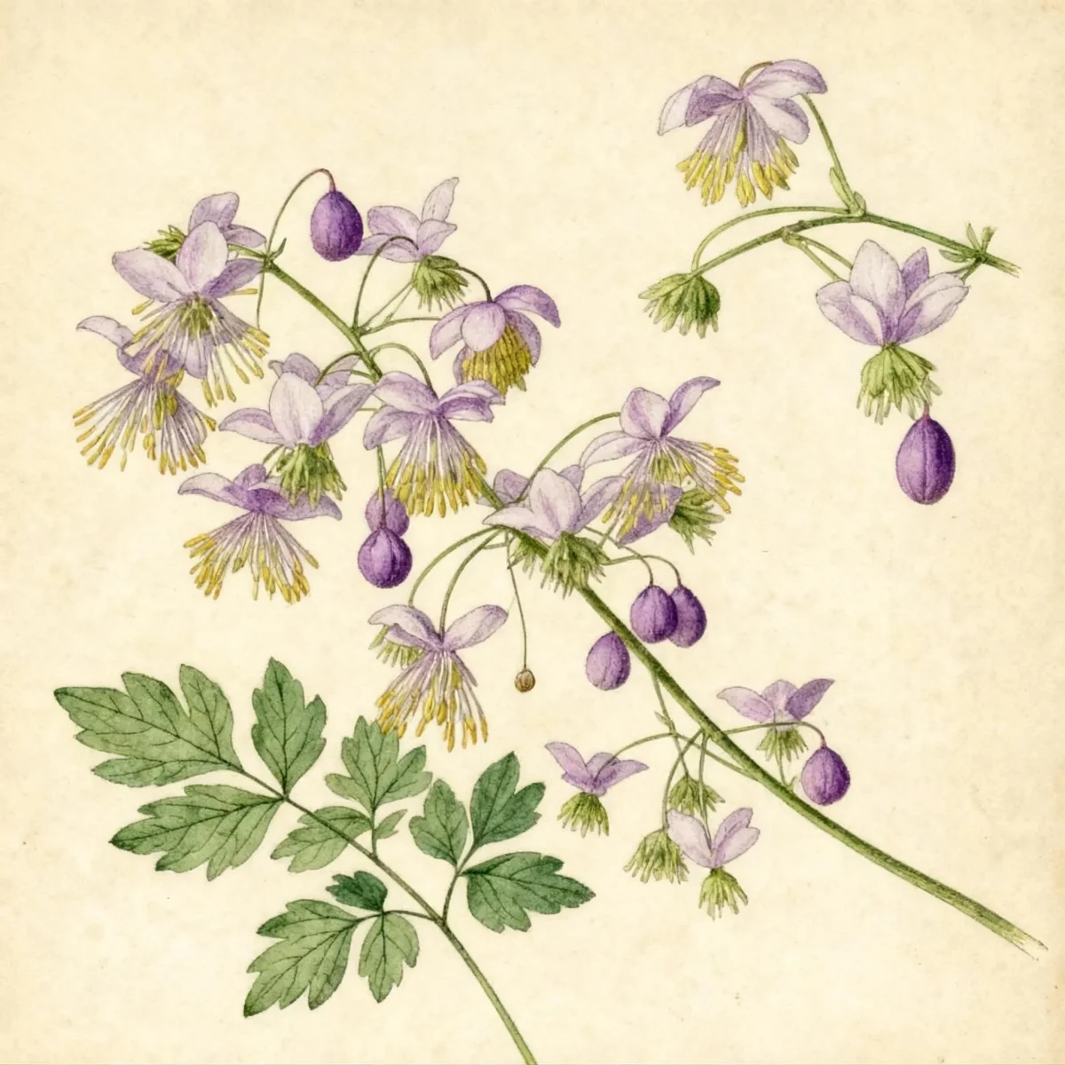 Meadow rue (Thalictrum delavayi)