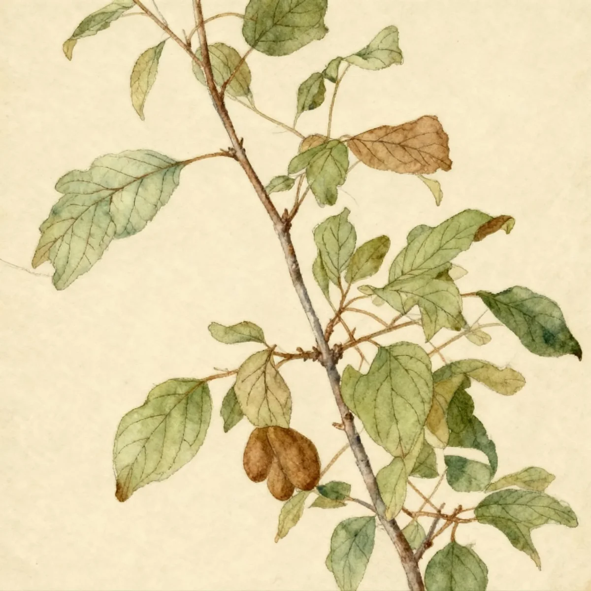 Common buckthorn (Rhamnus cathartica)