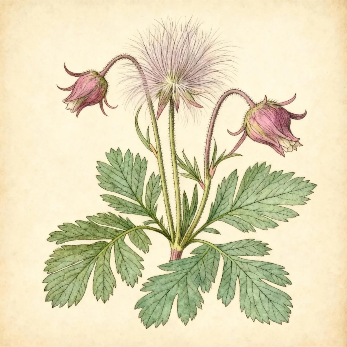 Prairie smoke (Geum triflorum)