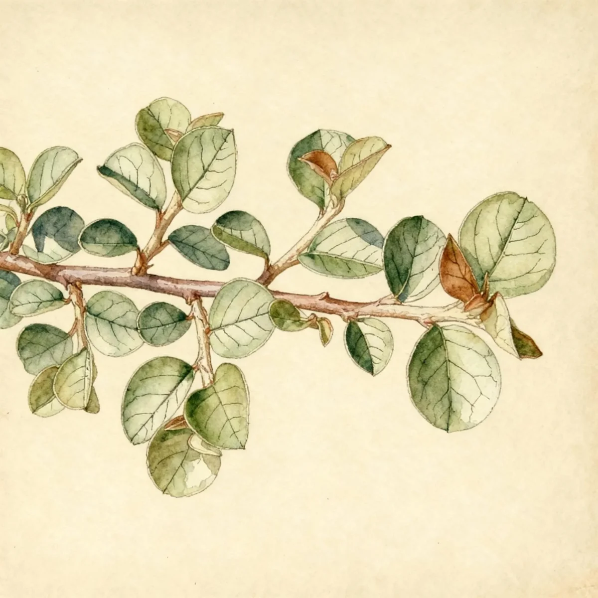 Rock cotoneaster (Cotoneaster horizontalis)