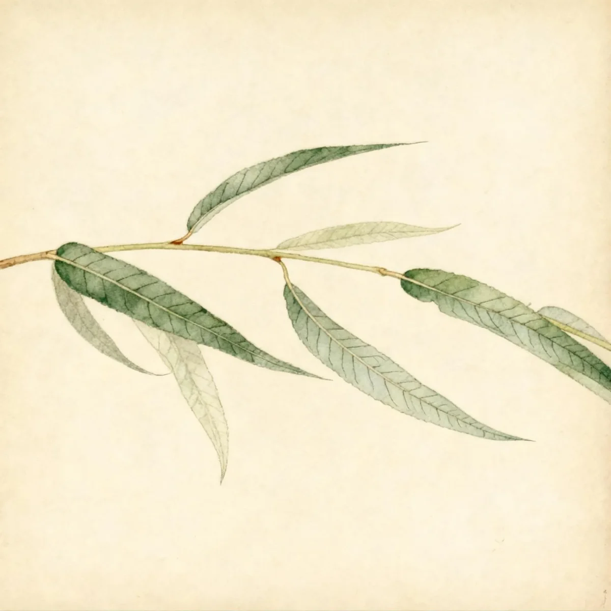 White willow (Salix alba)