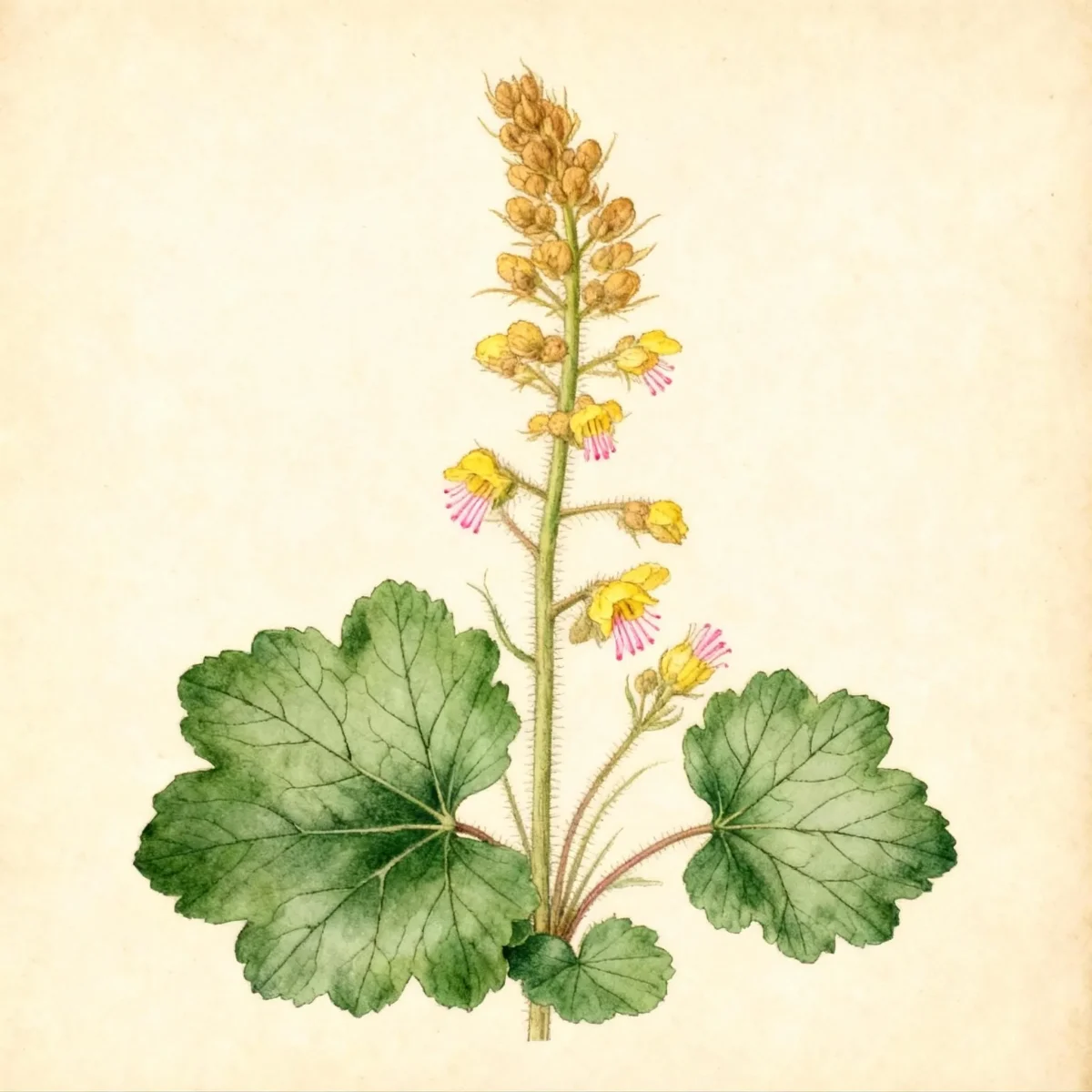 Coral bells (Heuchera americana)