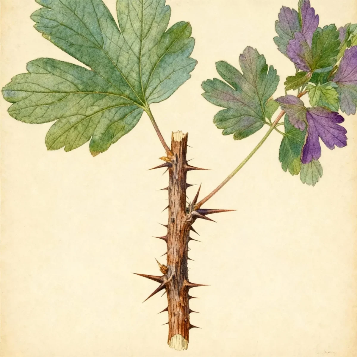 Missouri gooseberry (Ribes missouriense)