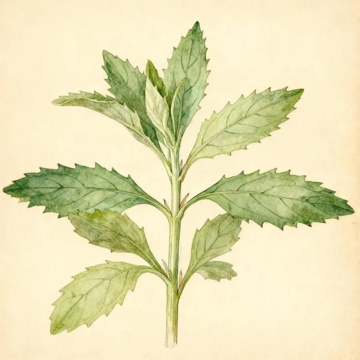 Scarlet monkey flower