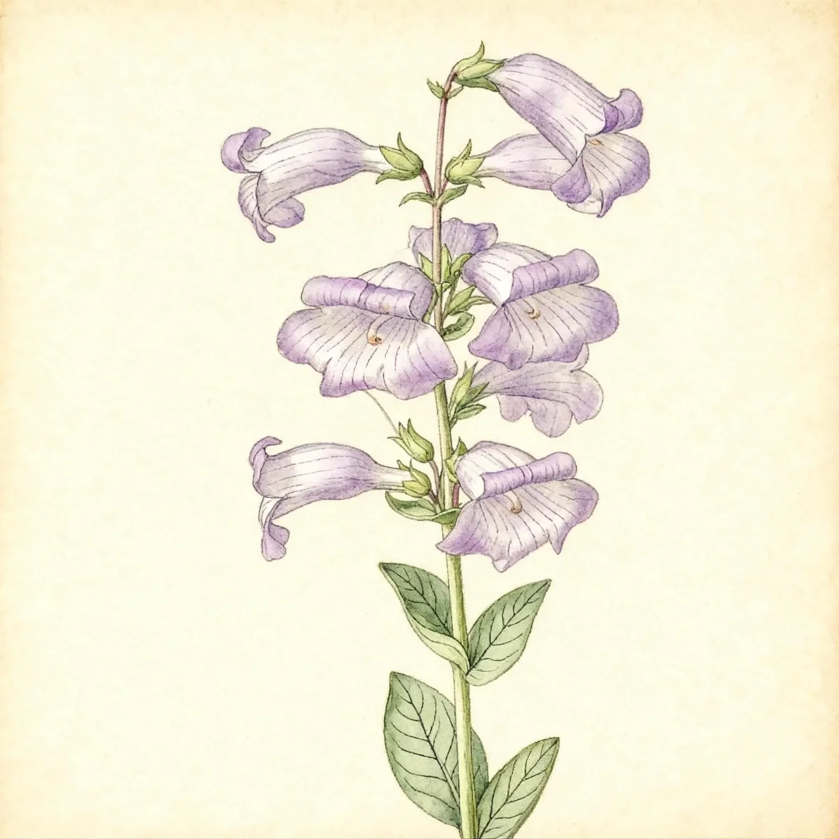 Large beardtongue (Penstemon grandiflorus)