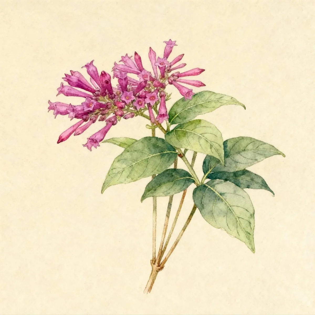 Purple cestrum (Cestrum elegans)