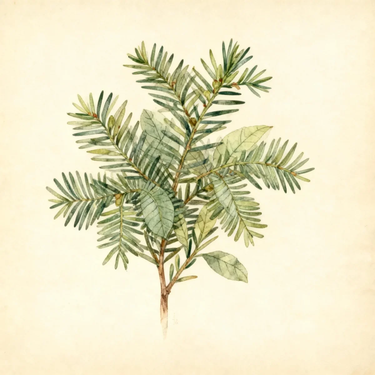 Japanese yew (Taxus cuspidata)
