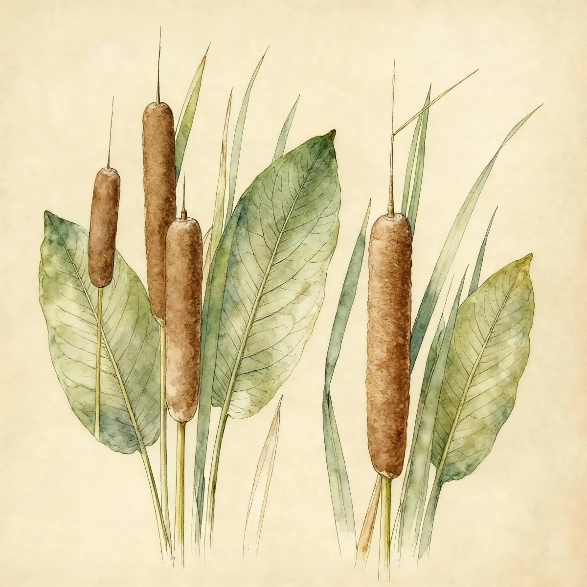 Broadleaf cattail