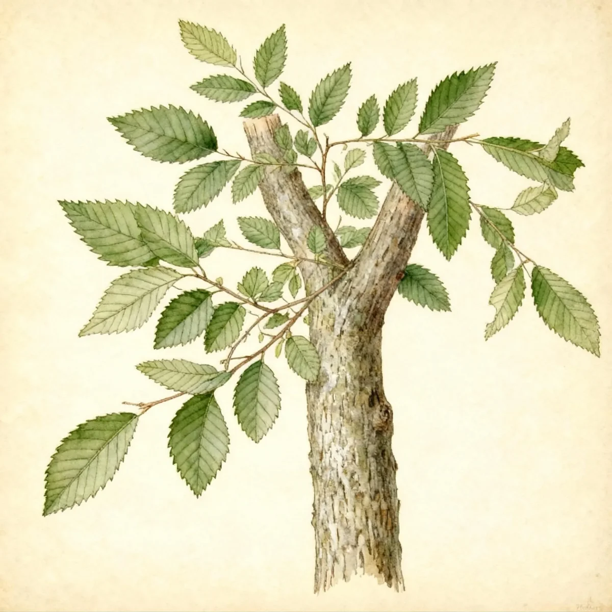 Chinese elm (Ulmus parvifolia)