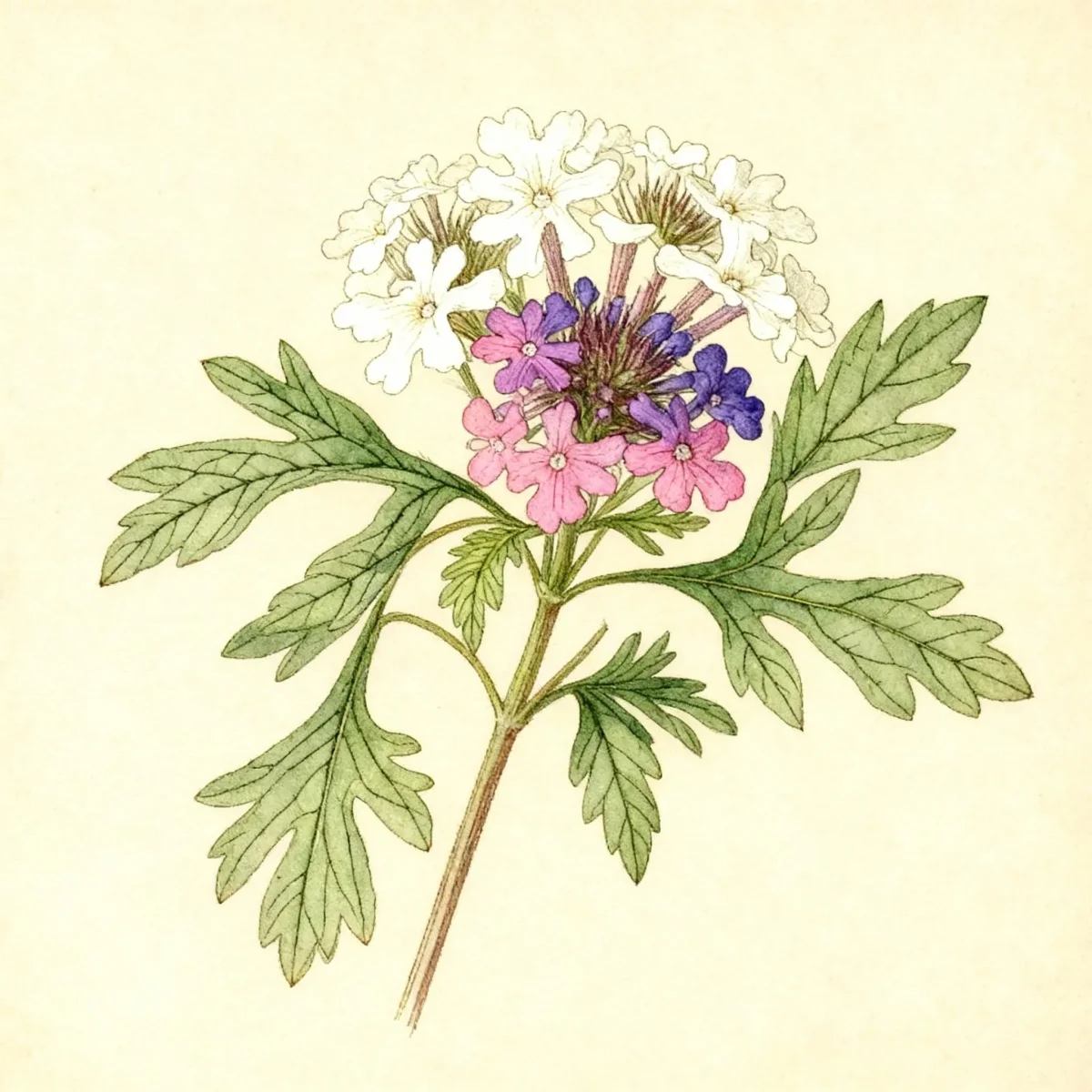 Rose verbena (Glandularia canadensis)