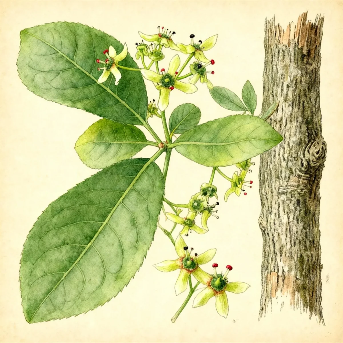 Euonymus (Euonymus carnosus)