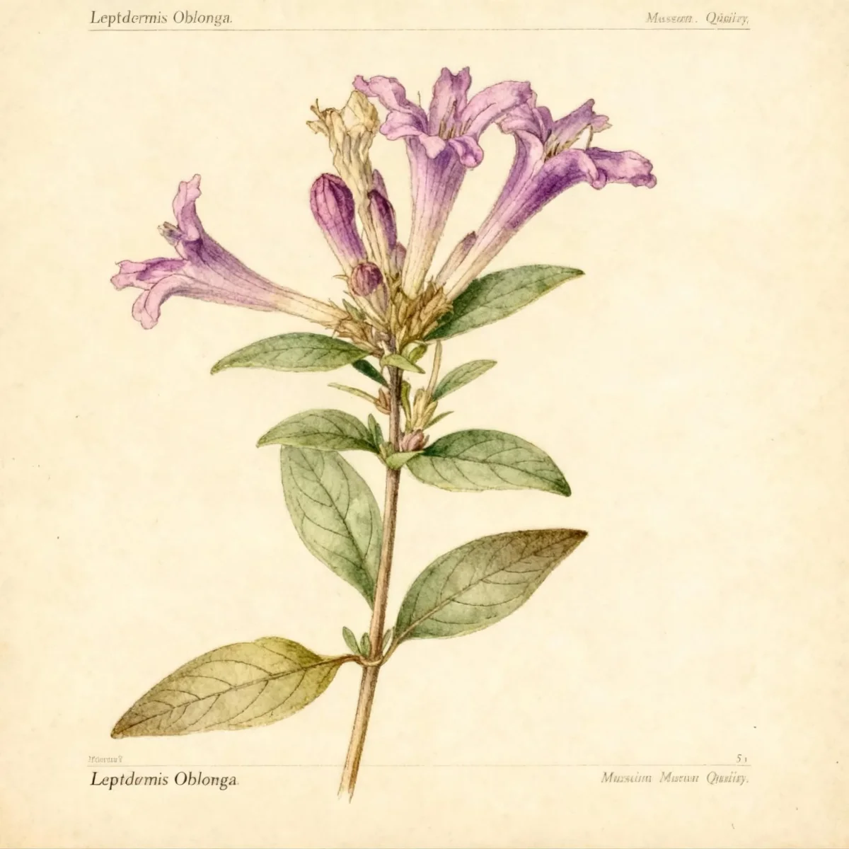 Leptodermis (Leptodermis oblonga)