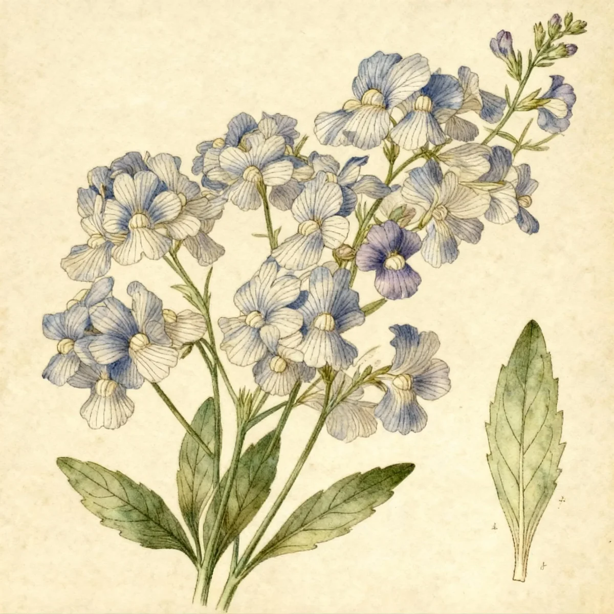 Nemesia (Nemesia caerulea)