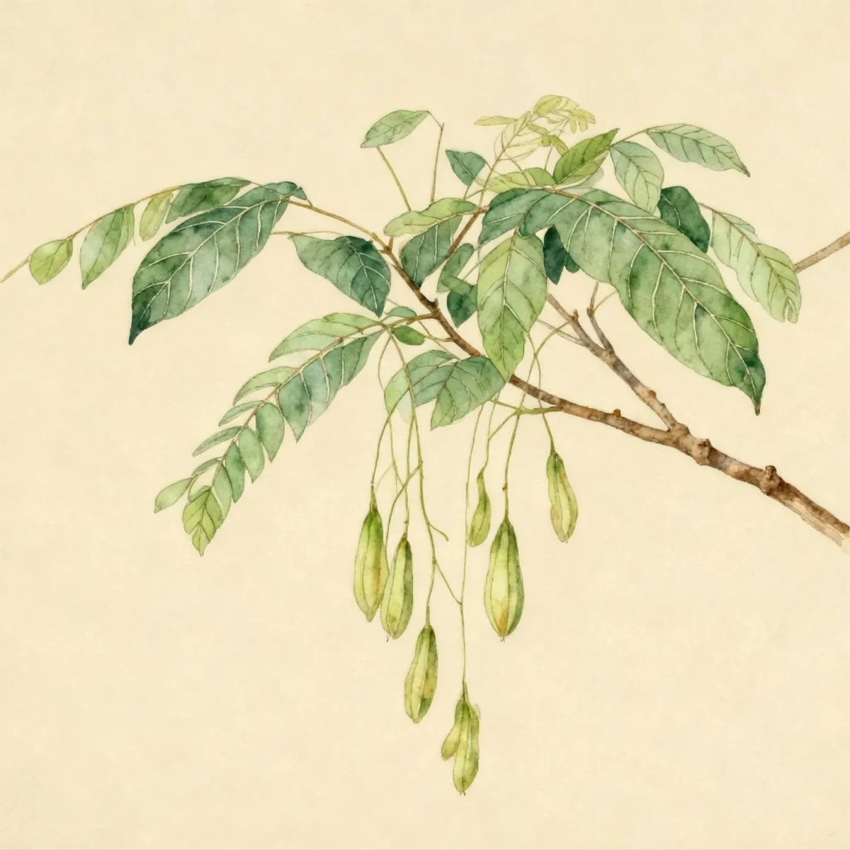 Dead man's fingers (Decaisnea fargesii)