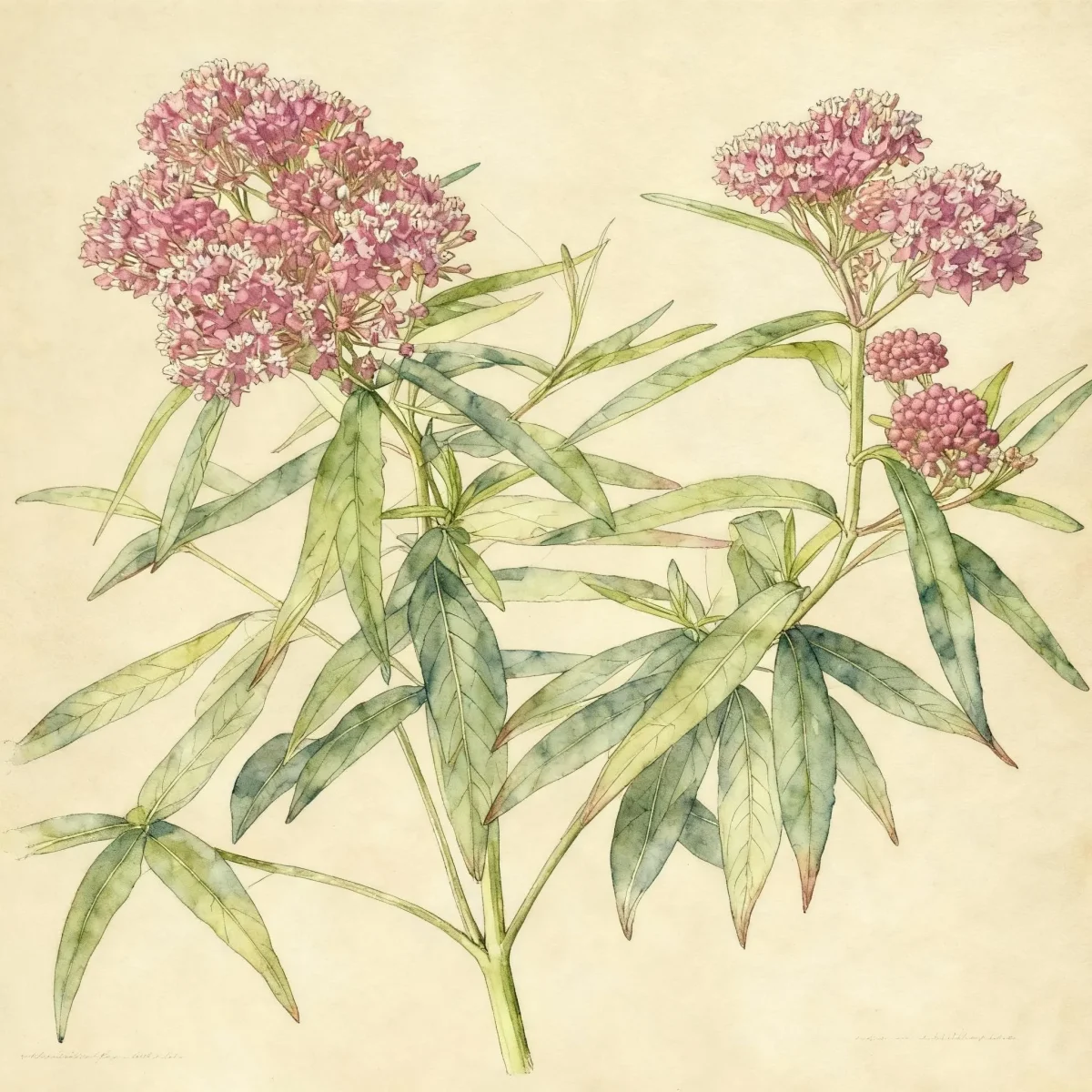 Swamp milkweed (Asclepias incarnata 'Cinderella')