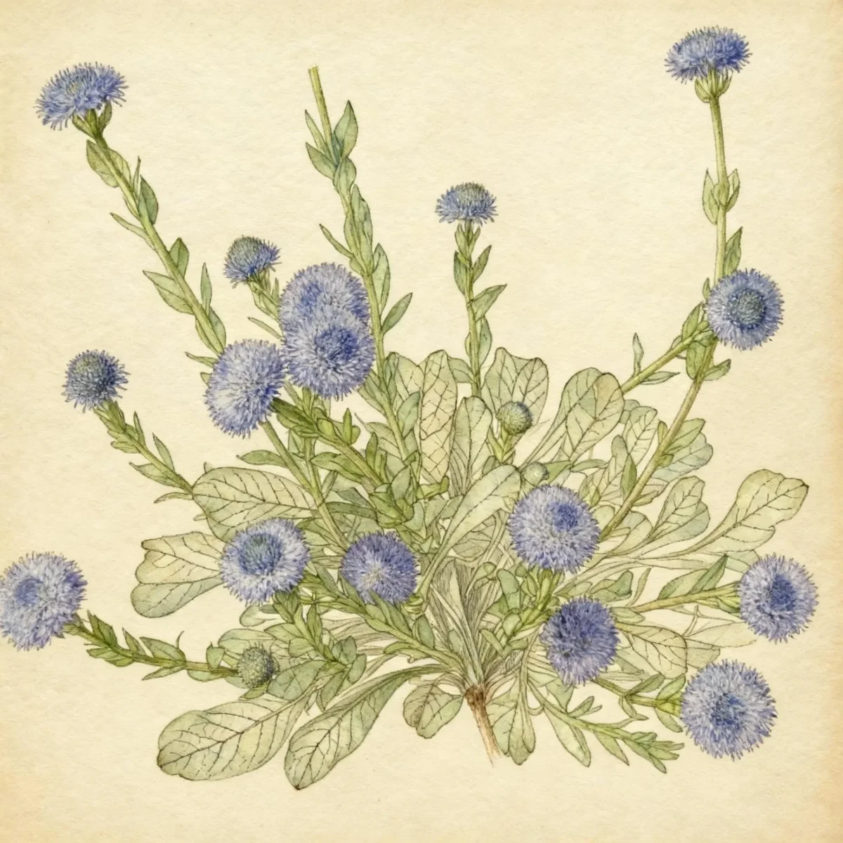 Globularia (Globularia bisnagarica)