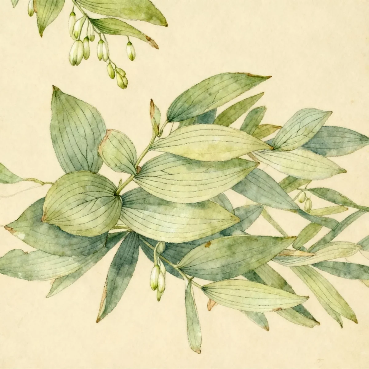 Solomon's seal (Polygonatum 'Prince Charming')