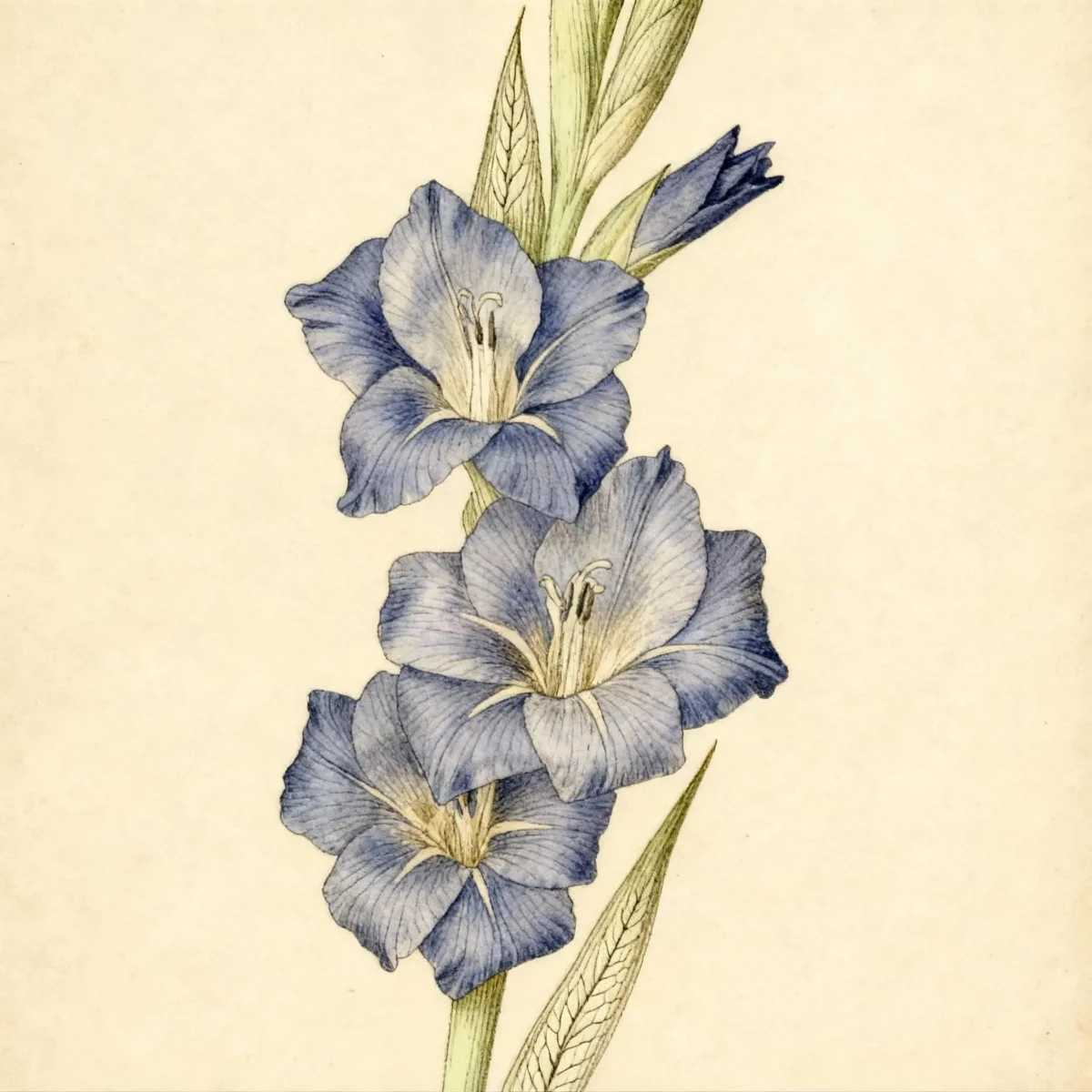 Gladiolus (Gladiolus 'Flevo Ocean')