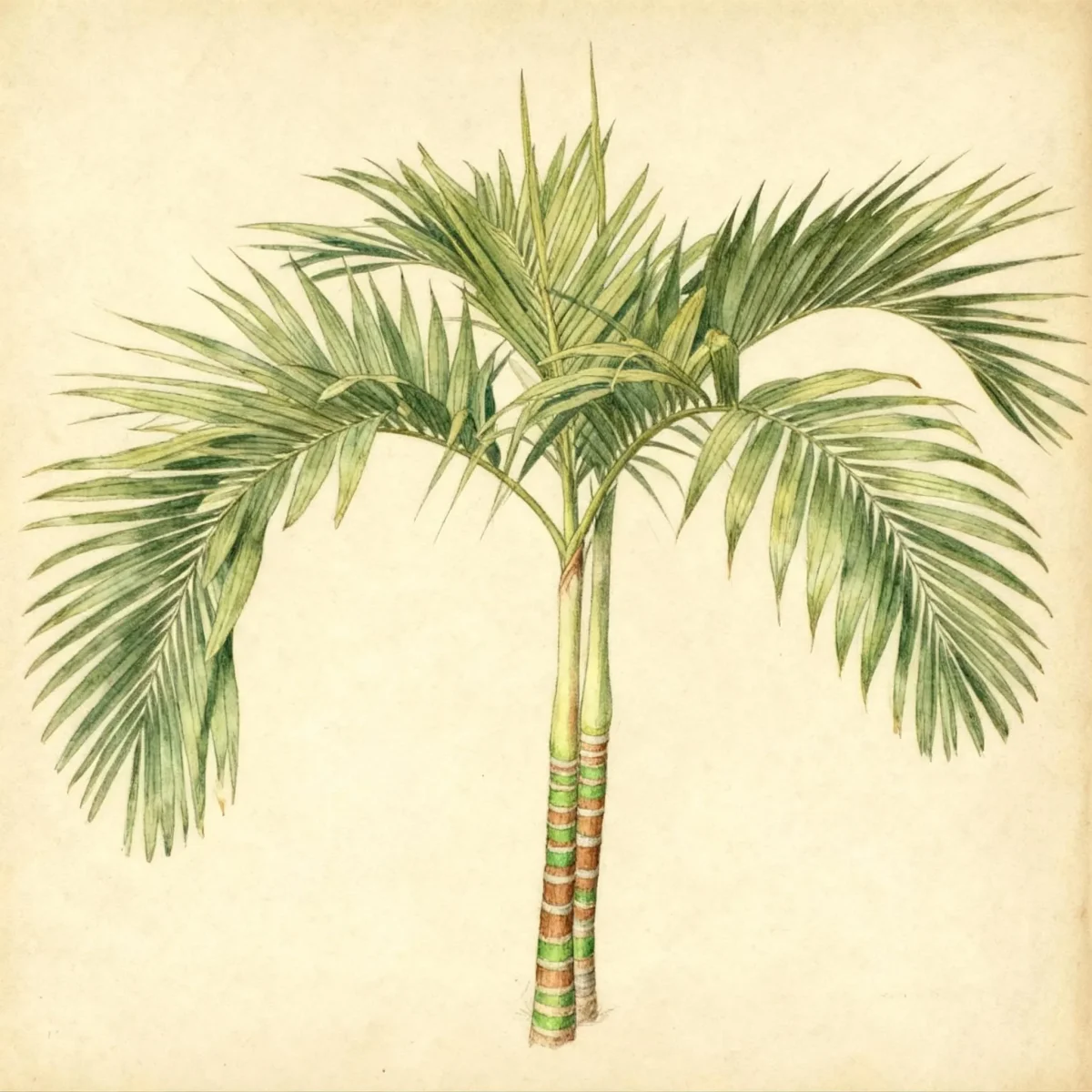 Manila palm (Adonidia merrillii)