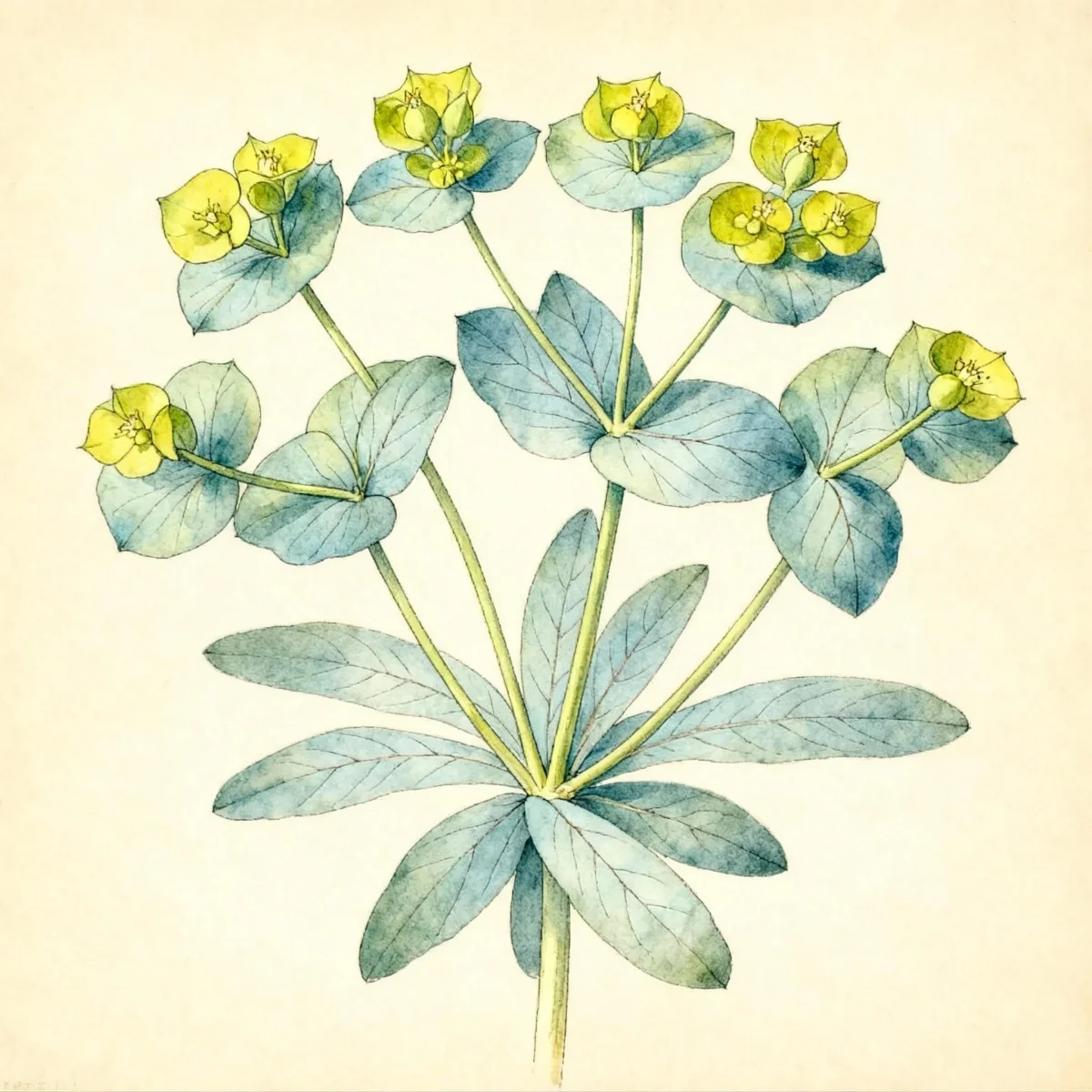 Spurge (Euphorbia 'Blue Haze')