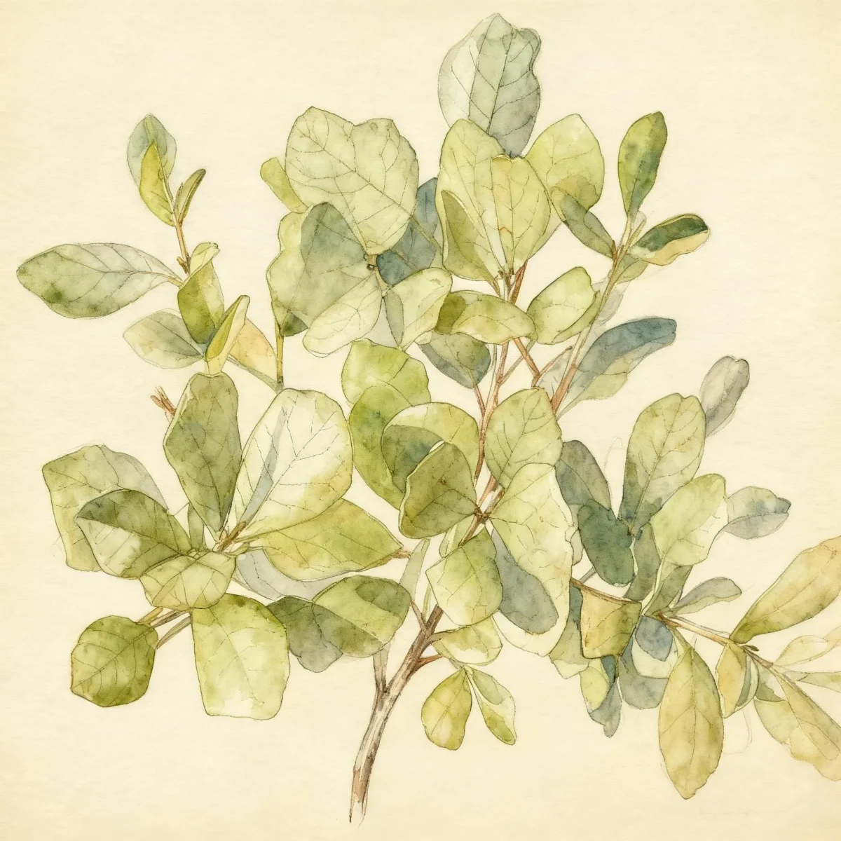 Myrtle oak (Quercus myrtifolia)