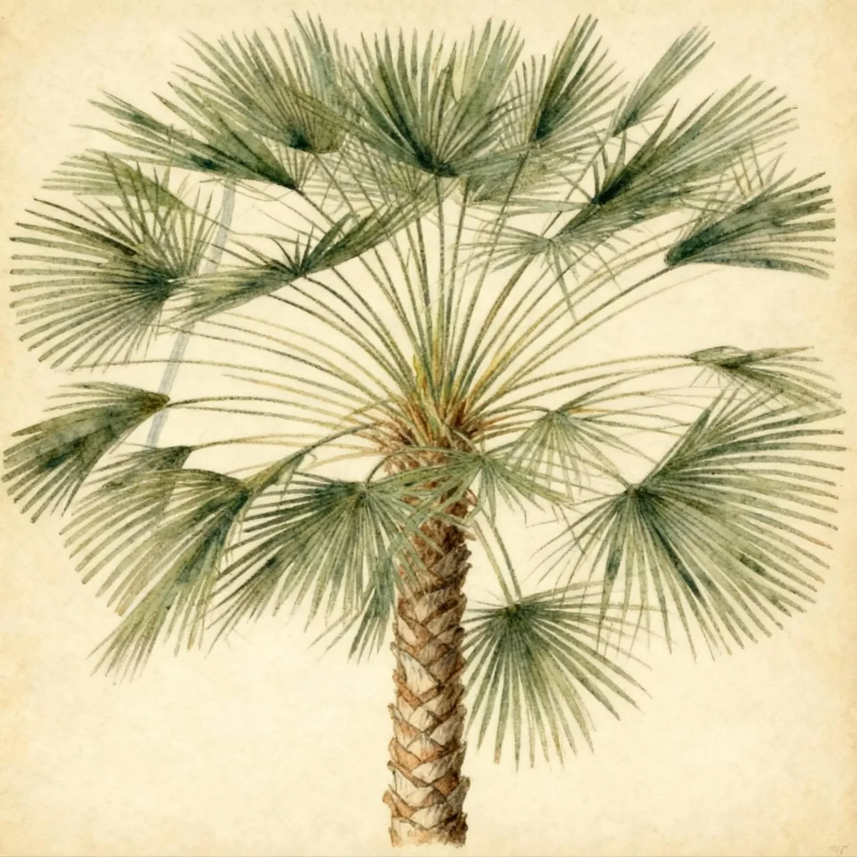 European fan palm (Chamaerops humilis var. humilis)
